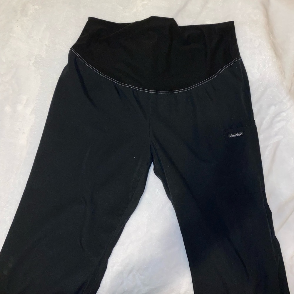 Cherokee Maternity Scrub Pants -L